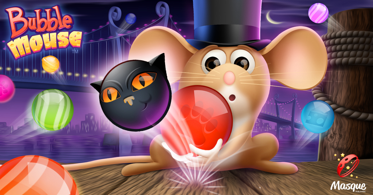 Bubble mouse outlet